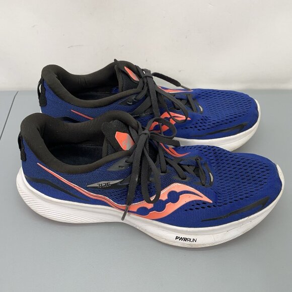Saucony Ride 15 Sneakers Shoes Running Training Athletic Blue Mens 10.5 main image 5